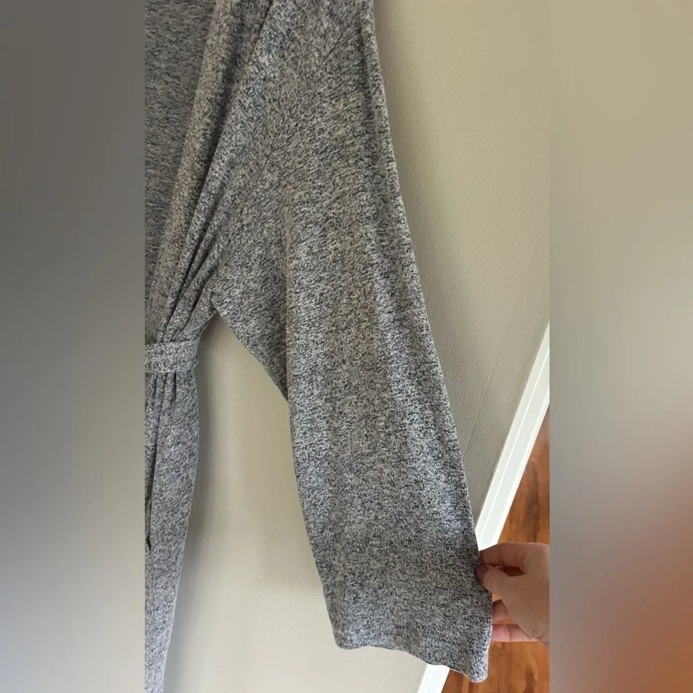 NATORI Terry Knit Belted Kimono Duster Robe Comfy Quiet Luxury Loungewear Sz XL - Picture 6 of 16